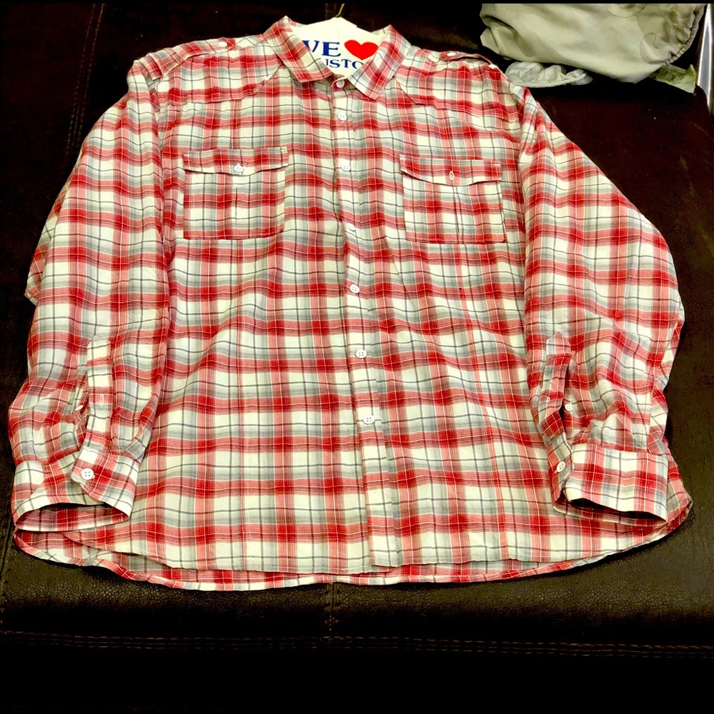 INC button up men’s shirt